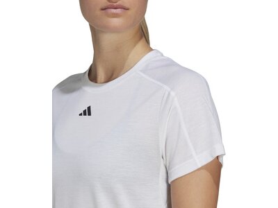 ADIDAS Damen Shirt AEROREADY Train Essentials Minimal Branding Grau