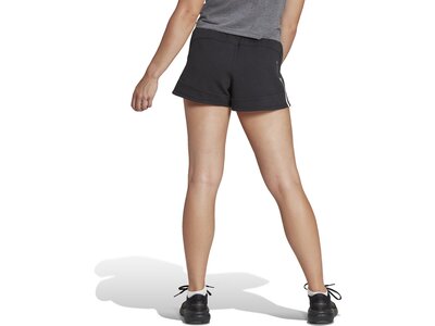 ADIDAS Damen Shorts Train Essentials Train Cotton 3-Streifen Pacer Schwarz