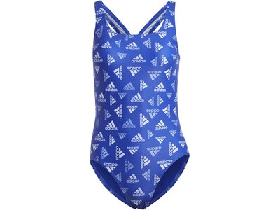 ADIDAS Damen Badeanzug AOP SPORTSW S2 Blau