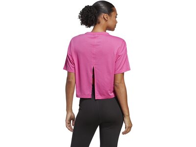 ADIDAS Damen Shirt W I 3 BAR TEE 2 Pink