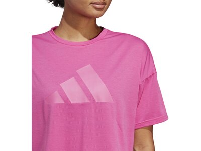 ADIDAS Damen Shirt W I 3 BAR TEE 2 Pink