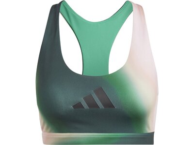 ADIDAS Damen Powerimpact Training Medium-Support Sport-BH Grau