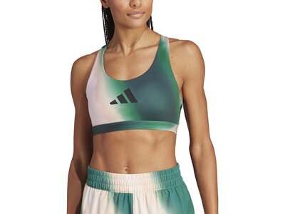 ADIDAS Damen Powerimpact Training Medium-Support Sport-BH Grau