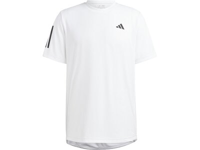 ADIDAS Herren Shirt Club 3-Streifen Tennis Weiß