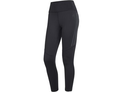 ADIDAS Damen Tights DailyRun 3-Streifen Schwarz