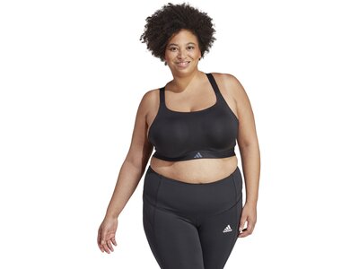 ADIDAS Damen BH Tailored Impact Luxe Training Große Größen Schwarz