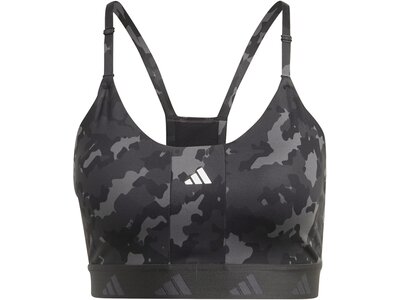 ADIDAS Damen BH AER LS TF AOP Grau