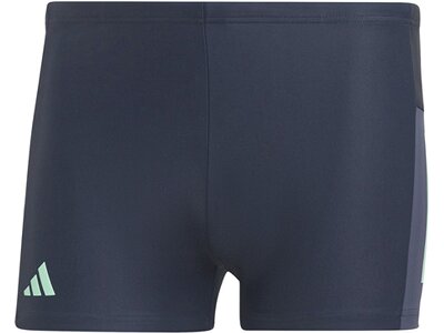 ADIDAS Badehose BLOCK 3S BOXER Grau