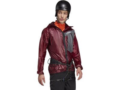 ADIDAS Herren Schlupfjacke TR 3in1Wind HdJ Braun