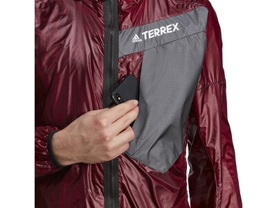 ADIDAS Herren Schlupfjacke TR 3in1Wind HdJ Braun