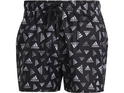 ADIDAS Herren Shorts Logo Print CLX Very Short Length Schwarz