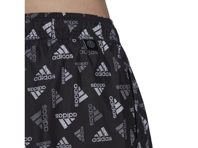 ADIDAS Herren Shorts Logo Print CLX Very Short Length Schwarz