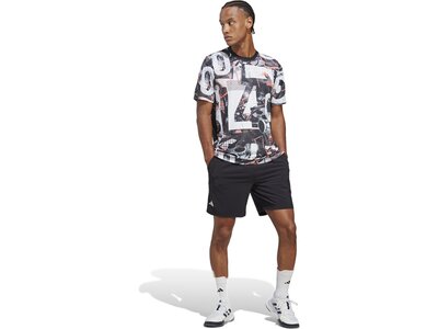 ADIDAS Herren Shirt CLUB GRAPH TEE Silber