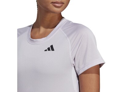 ADIDAS Damen Shirt CLUB TEE Silber