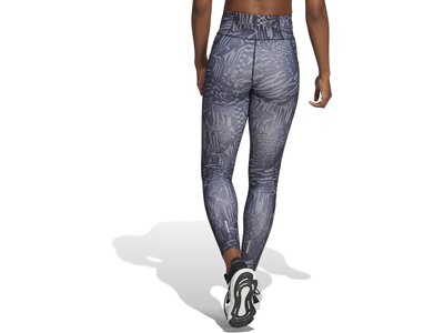 ADIDAS Damen Tights Daily Run Icons Print Grau