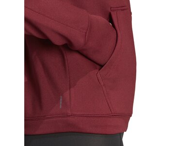 ADIDAS Damen Jacke AEROREADY Game & Go Quarter-Zip Rot