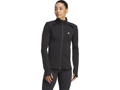 ADIDAS Damen Jacke Trainingsjacke Schwarz