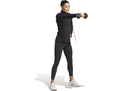 ADIDAS Damen Jacke Trainingsjacke Schwarz