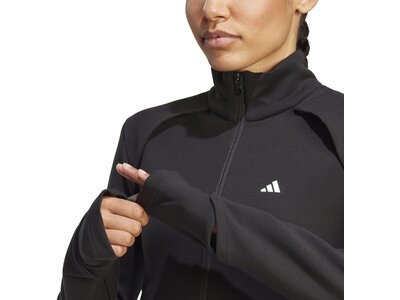 ADIDAS Damen Jacke Trainingsjacke Schwarz