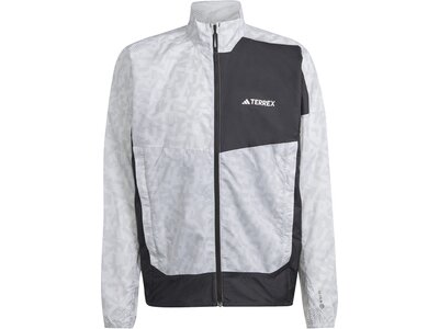 ADIDAS Herren Schlupfjacke TERREX Trail Running Silber