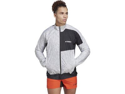 ADIDAS Herren Schlupfjacke TERREX Trail Running Silber