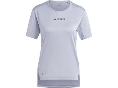 ADIDAS Damen Shirt W MT TEE Silber