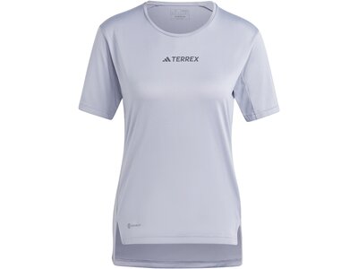 ADIDAS Damen Shirt W MT TEE Silber