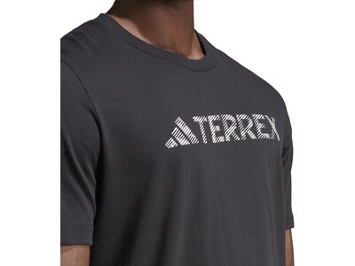 ADIDAS Herren Shirt TERREX Classic Logo Grau