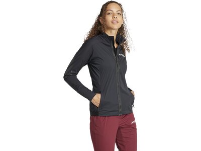 ADIDAS Damen Jacke Terrex Xperior Cross Country Ski Soft Shell Grau