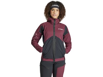 ADIDAS Damen Funktionsjacke Terrex Techrock Softshelljacke Grau