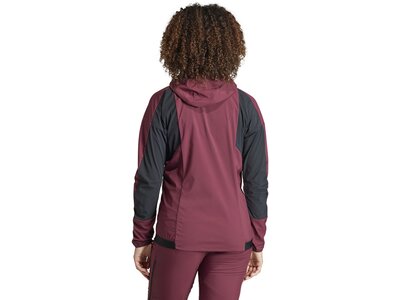 ADIDAS Damen Funktionsjacke Terrex Techrock Softshelljacke Grau