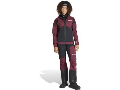 ADIDAS Damen Funktionsjacke Terrex Techrock Softshelljacke Grau