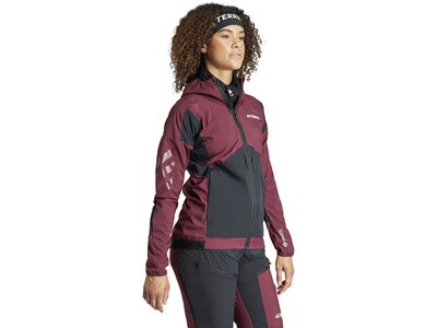 ADIDAS Damen Funktionsjacke Terrex Techrock Softshelljacke Grau