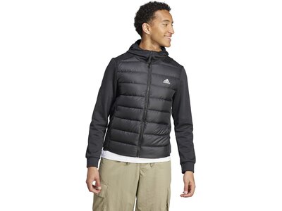 ADIDAS Herren Jacke Essentials Hybrid Grau