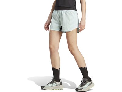 ADIDAS Damen Shorts TERREX Agravic Trail Running (Länge 3 Zoll) Grau