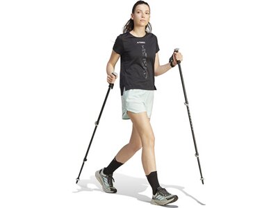 ADIDAS Damen Shorts TERREX Agravic Trail Running (Länge 3 Zoll) Grau