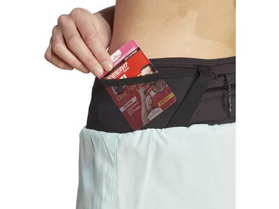 ADIDAS Damen Shorts TERREX Agravic Trail Running (Länge 3 Zoll) Grau
