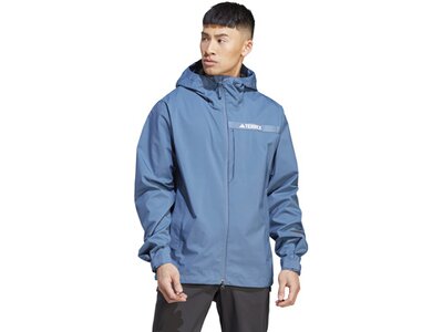 ADIDAS Herren Funktionsjacke TERREX Multi RAIN.RDY 2.5-Layer Blau