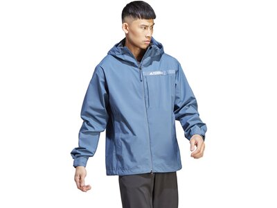 ADIDAS Herren Funktionsjacke TERREX Multi RAIN.RDY 2.5-Layer Blau