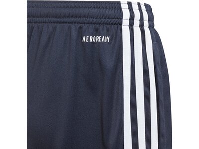 ADIDAS Kinder Shorts Train Essentials AEROREADY 3-Streifen Regular-Fit Blau