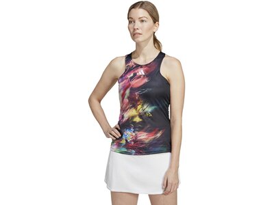 ADIDAS Damen Shirt MEL Y-TANK Grau