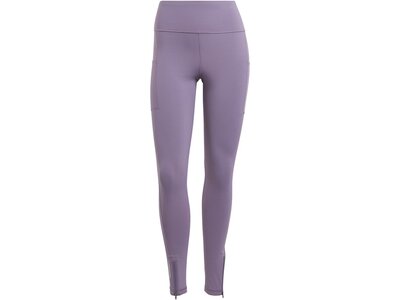 ADIDAS Damen Tights Ultimate Running Winter lange Grau