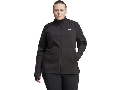 ADIDAS Damen Jacke Cover-Up Große Größen Schwarz