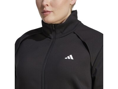 ADIDAS Damen Jacke Cover-Up Große Größen Schwarz