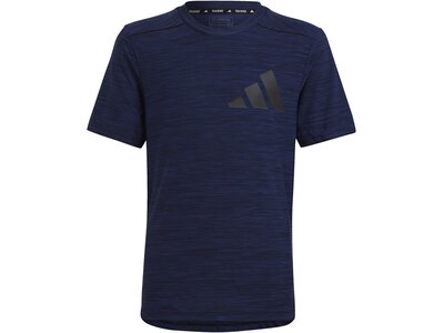 ADIDAS Kinder Shirt B TI HEATH TEE Blau