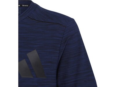 ADIDAS Kinder Shirt B TI HEATH TEE Blau