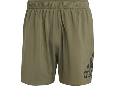 ADIDAS Herren Shorts Big Logo CLX Short-Length Braun