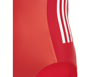 ADIDAS Kinder Badeanzug Cut 3-Streifen Rot