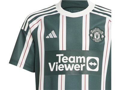 ADIDAS Kinder Trikot Manchester United 23/24 Kids Auswärts Grau