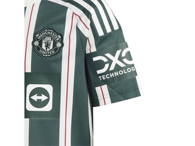 ADIDAS Kinder Trikot Manchester United 23/24 Kids Auswärts Grau